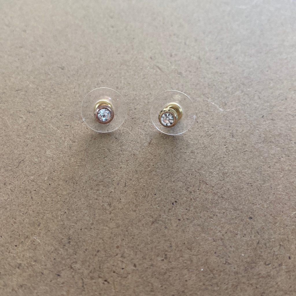Clear Crystal Earrings